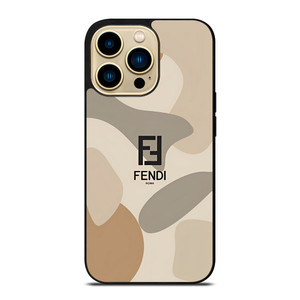 FENDI ROMA LOGO CAMO iPhone 11 Pro Max Case Cover